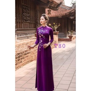 GIẢM GIÁ ÁO DÀI lụa tây thi cao cấp