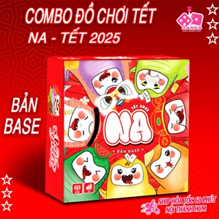  Combo board game Bé Na chơi Tết 2025 với 3 phiên bản và có 17 trò chơi trong 1 combo tha hồ chơi tết 