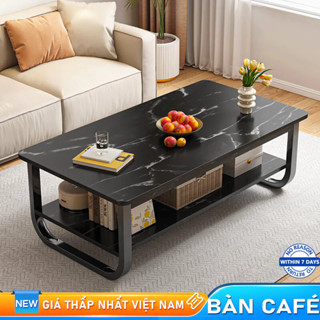 Bali Bàn Cà Phê Giả Đá Cẩm Thạch Bàn Trà Phòng Khách Nhà Nhỏ Đơn Giản Hiện Đại Bàn Nhỏ Nhà Thuê Ghế Sofa Bàn 2024 Mới
