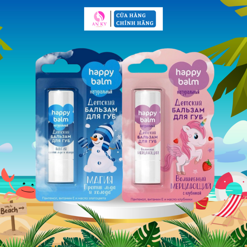 Son Dưỡng Môi Fito Cho Bé Happy Balm Nga 3,6g