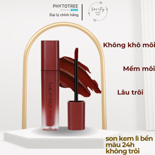 Son kem lì Phytotree Twenty four hours bền màu lâu trôi không khô môi hot trend 2024 5.5g