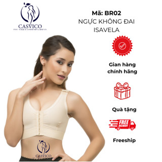 Áo ngực định hình sau phẫu thuật không đai BR02 ( tặng kèm đai rời chính hãng màu trắng hoặc kem