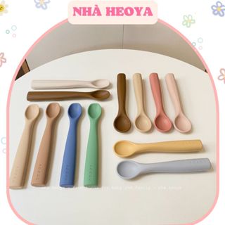  MUỖNG ĂN DẶM SILICON ROCOU MADE IN KOREA 