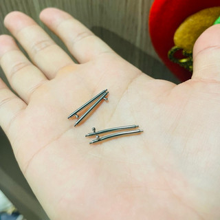 (10 chiếc) Chốt thông minh đồng hồ cong và thẳng, chốt gạt nhanh dây đồng hồ
