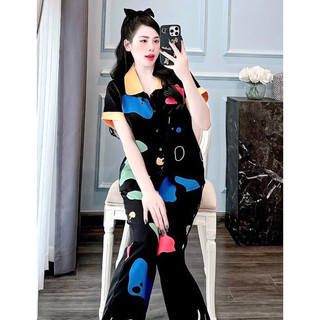 Đồ bộ lụa mango latin cao cấp siêu xinh size 40-58 kí