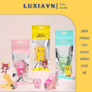 Bấm móng tay cho bé mẫu hoạt hình ngẫu nhiên luxia 2659