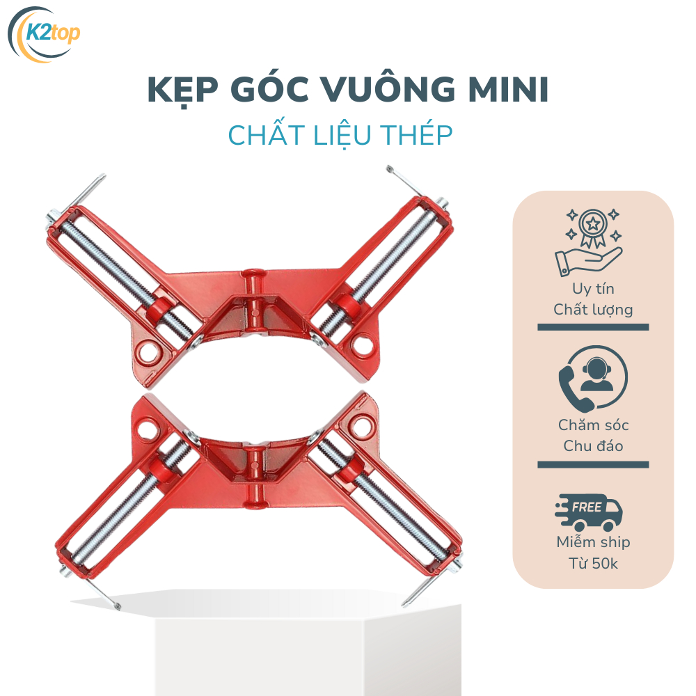 KE GÓC VUÔNG MINI ĐỎ