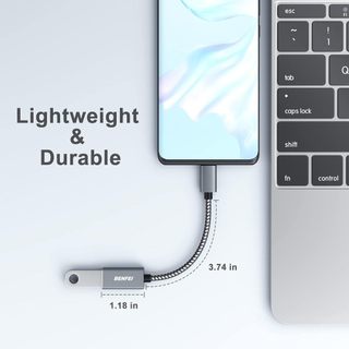 Đầu chuyển đổi OTG USB Type C sang USB A BENFEI  (TYPE C Male to USB Female Cable Adapter Converter)