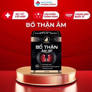 Viên Uống Bổ Thận Âm GP Giúp Giảm Triệu Chứng Do Suy Thận, Tiểu Đêm Nhiều, Tan Sỏi Thận, Sỏi Mật 30 Viên/Hộp