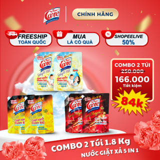 Combo 2 Túi 1.8Kg Nước Giặt Xả True Care 5in1 (Tổng 3.6kg/2Túi)