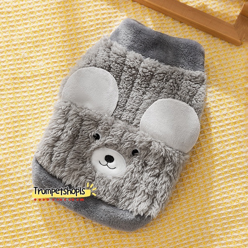 áo lông gấu cho chó mèo MS3