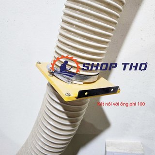 Cửa sập đóng ngắt gió - Phi 100, cửa sập máy hút bụi.