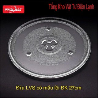 Đĩa lò vi sóng các loại Có 3 Chấu - Đĩa trơn không chấu