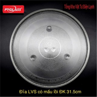 Đĩa lò vi sóng các loại Có 3 Chấu - Đĩa trơn không chấu