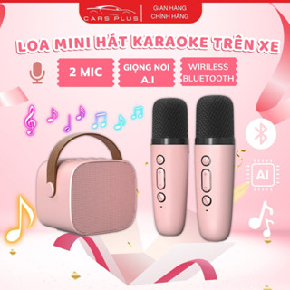Loa Bluetooth Thông Min, Mini Có Mic Không Dây, Loa Hát Karaoke,Nghe Nhạc, Du Lich, Biến Đổi Giọng Nói AI
