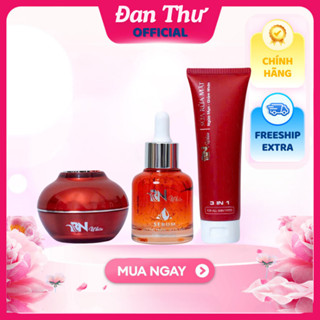 Bộ 3 món BN WHITE MẪU MỚI: Kem dưỡng + Serum + Sữa Rửa Mặt
