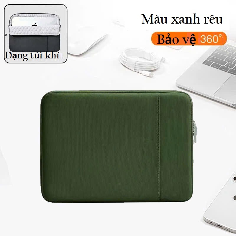 Túi chống sốc cao cấp bảo vệ 360độ cho laptop và Macbook