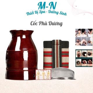  Cốc Phù Dương Cốc Xông Ngải Cứu Đông Y Chất Liệu Gốm Dùng Massage Cạo Gió Đả Thông Kinh Lạc 