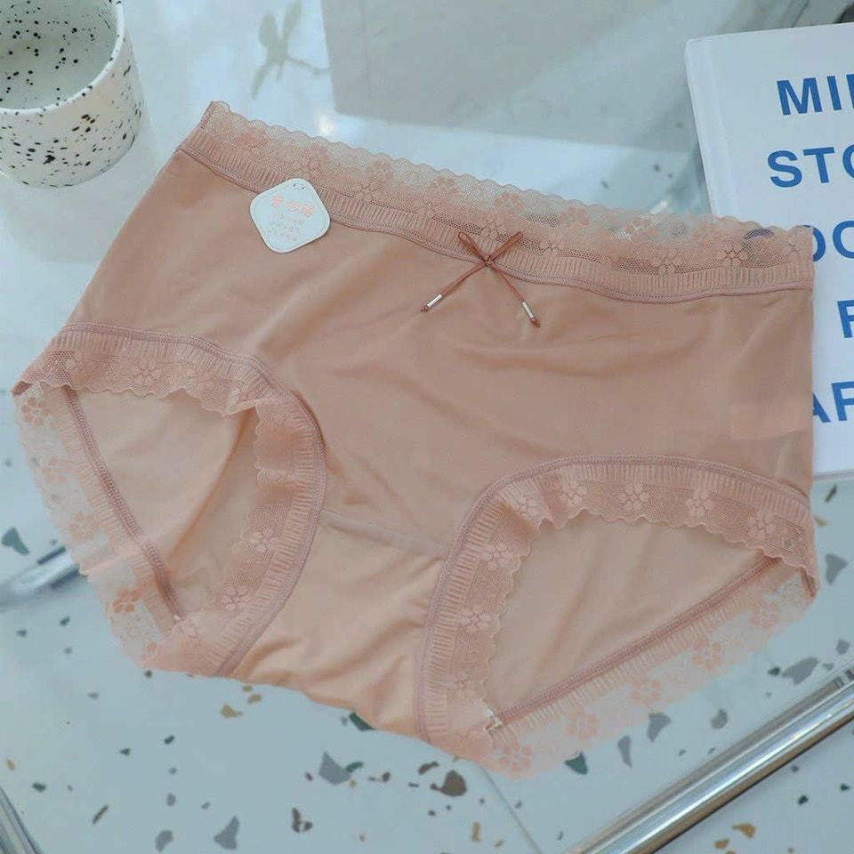 Quần Lót Nữ Su Lụa Siêu Mỏng CẠP CAO q21
