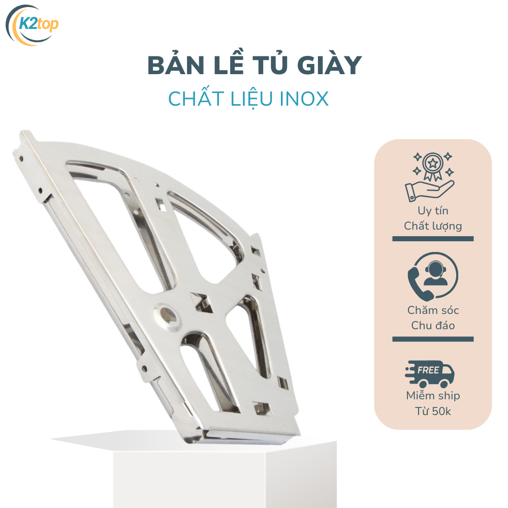 BẢN LỀ TỦ GIÀY INOX 304