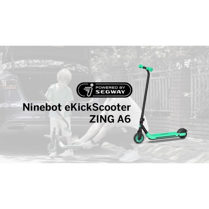 Xe scooter điện Xiaomi Segway eKickScooter ZING A6 cho trẻ em tốc độ tối đa 12km/1h