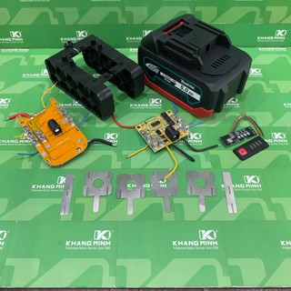 Vỏ mạch pin Makita adaptor Led new 18V - 21V 5S - 2P lắp được 10 cell 18650