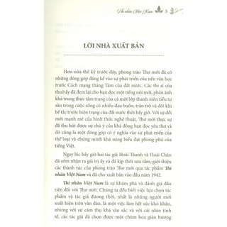 Sách - Thi nhân Việt Nam (bìa cứng)