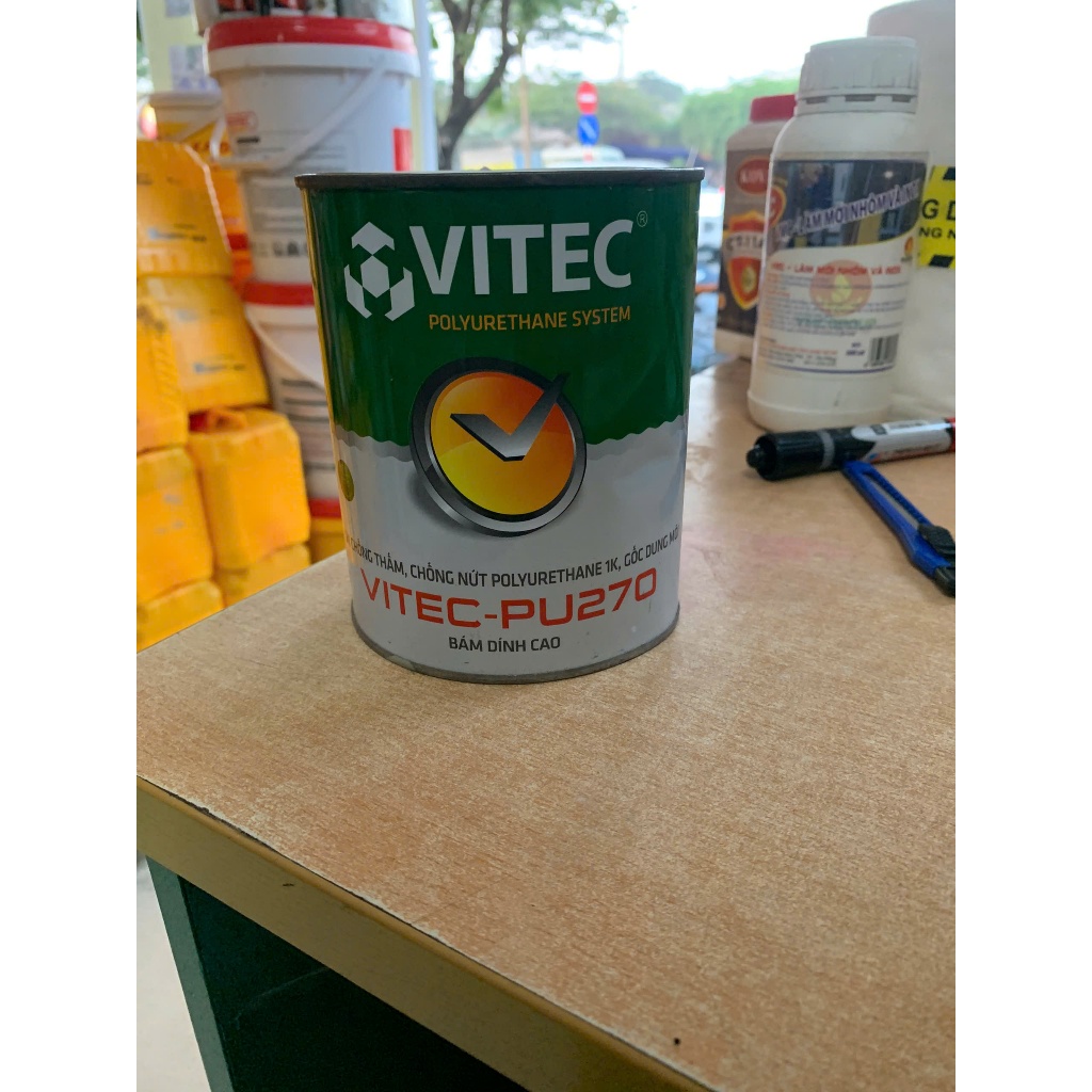 vitec-pu 270 sơn chống thấm,chống nứt polyurethane
