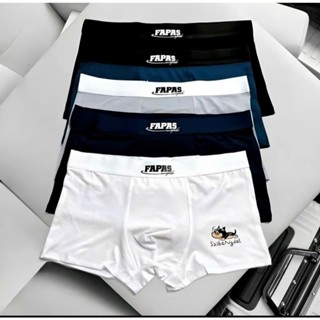 Combo Quần Sịp Đùi Nam In Hình Cún Dễ Thương, Sịp Đùi Nam Chất Thun Lạnh Cao Cấp Co Dãn Thoải Mái Kháng Khuẩn Tốt