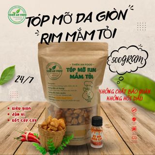 TÓP MỠ DA HEO RIM MẮM THIÊN AN FOOD ĐỒ ĂN VẶT ĂN KÈM VỚI BÁNH TRÁNG