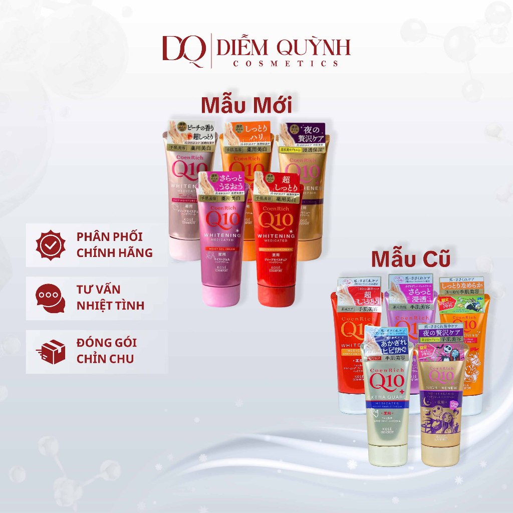 Kem dưỡng da tay kose Q10 Nhật Bản 80G