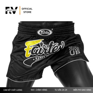  QUẦN MUAY THÁI FAIRTEX BS1708 ĐEN 