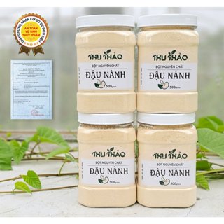  Combo 4 Bột Đậu Nành Thu Thảo Hộp Bột Đậu Rang Nguyên Chất uống đẹp da và giữ vóc dáng 