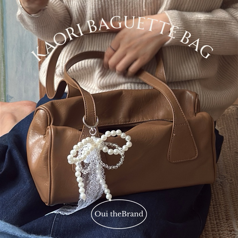 [ Tặng Charm 𝗥𝗶𝗯𝗯𝗼𝗻 ] 𝗞𝗮𝗼𝗿𝗶 かおり 𝗕𝗮𝗴𝘂𝗲𝘁𝘁𝗲 𝗕𝗮𝗴 - Túi Bánh Mì KAORI ( 𝐎𝐮𝐢𝐭𝐡𝐞𝐛𝐫𝐚𝐧𝐝 )