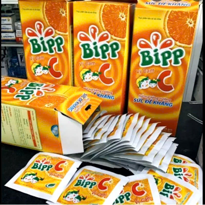 Bipp C- Kẹo ngậm Bipp C ăn là mê ✔️️️ gói 10 viên VitaminC ngậm