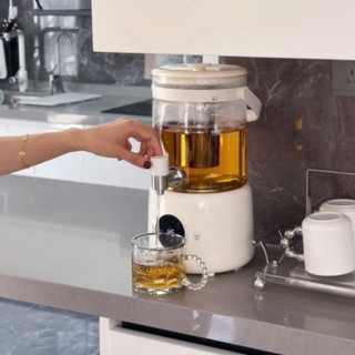   SẴN  Bình đun giữ nhiệt  Olayks dung tích 2,8L có lõi lọc trà vòi xả nước chính hãng -Bambobi 