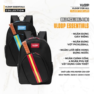 Balo Pickleball 4in1 VLOOP Essentials Chính Hãng, Balo Thể Thao Thời Trang Cao Cấp