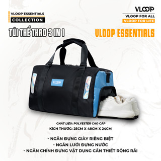 Túi Thể Thao 3in1 VLOOP Essentials, Túi Thể Thao Đa Năng Cao Cấp Chính Hãng
