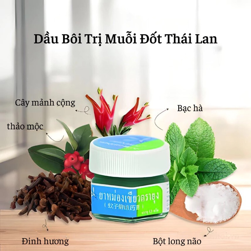 Bôi muỗi thái lan cho bé từ sơ sinh