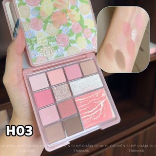 Bảng Phấn Mắt Má Hồng Highlight HOLD LIVE Florist Color Pink Mist HL755 - Holdlive