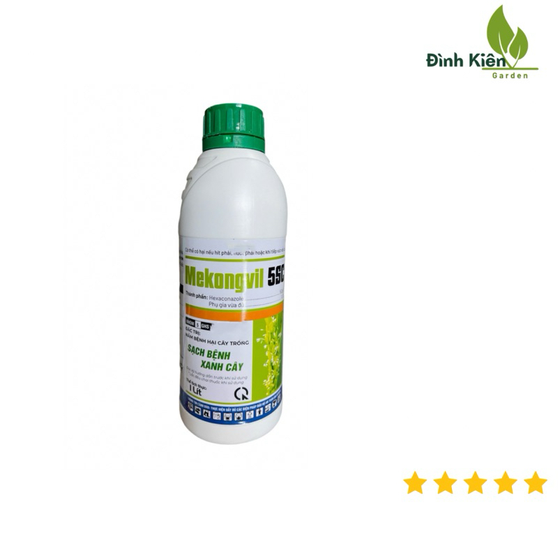 [Freeship] MEKONGVIL 5SC. Dưỡng cây xanh lá (Chai 1L)