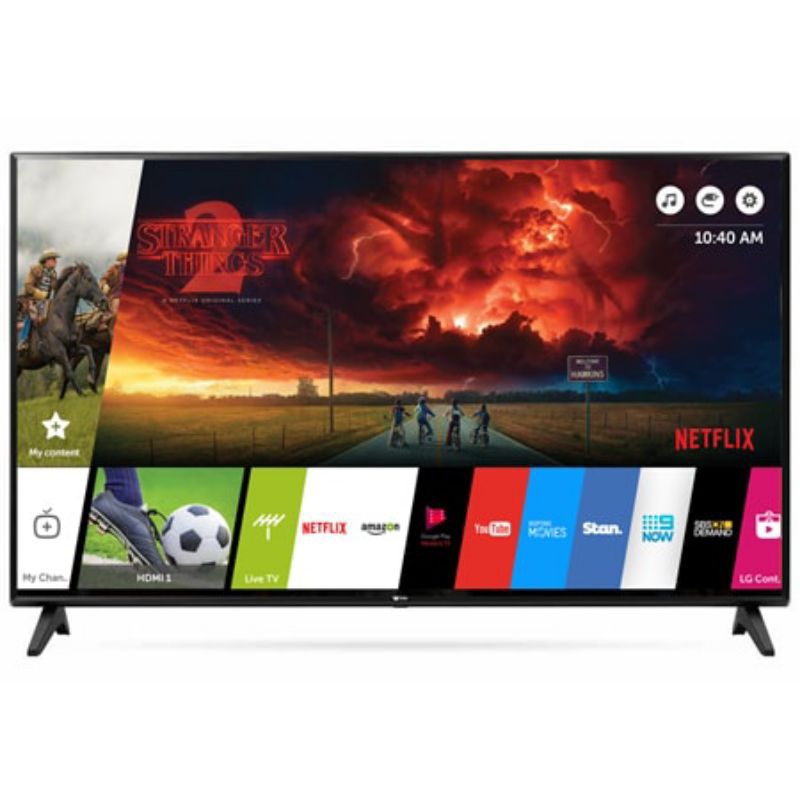 Chân tivi LG 43LJ550T chính hãng, bao gồm đầy đủ bộ vít lắp chân kèm theo