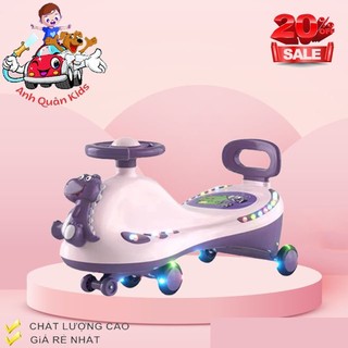  Xe lắc cho bé Xe lắc chòi chân 609 có nhạc và đèn cho bé từ 1-6 tuổi 