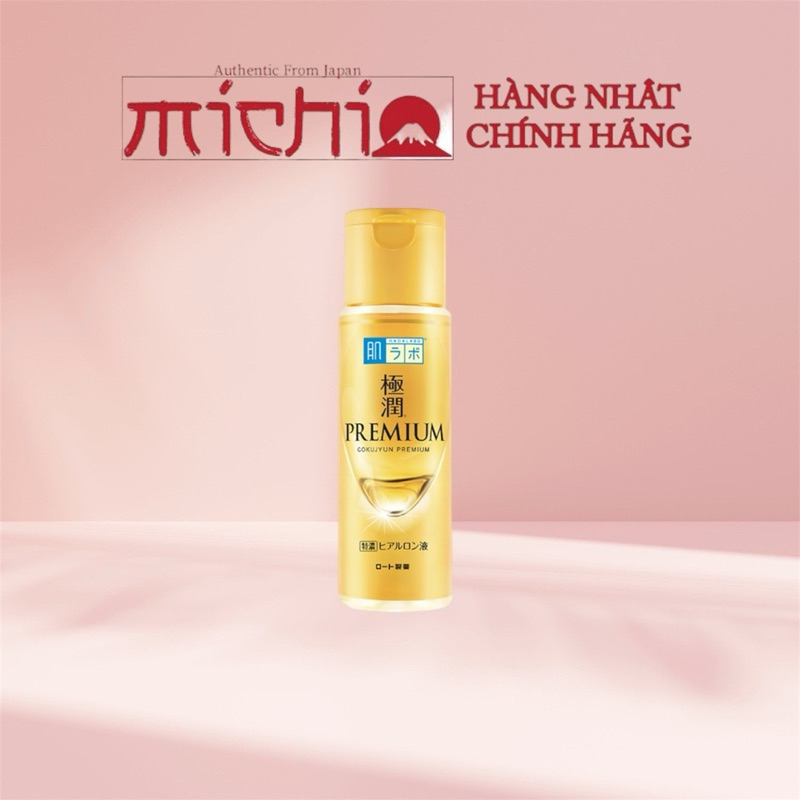 Sữa dưỡng hadalabo premium vàng siêu cấp ẩm nội địa Nhật bản