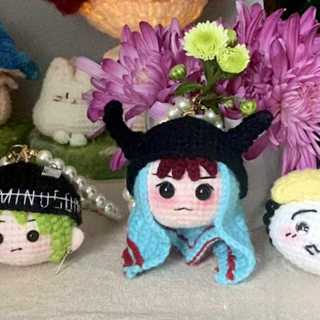 Len, sợi, đan, móc [Handmade] Móc khoá GDR@GON KWON JI YONG
