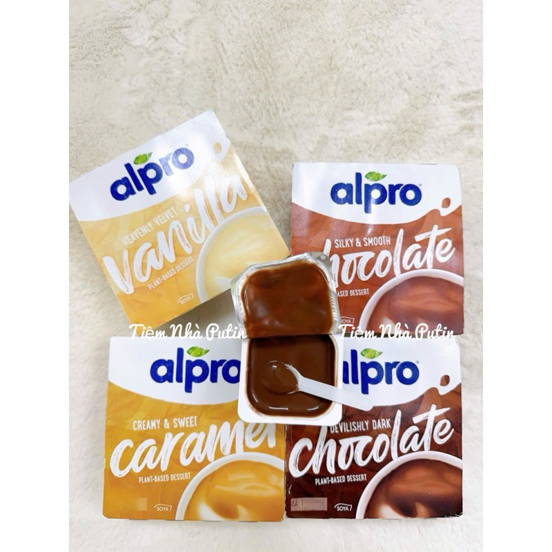 ✈️ [Date T4/2026] Váng đậu nành Alpro UK cho bé dị ứng đạm bò hàng bay air, đủ bill.