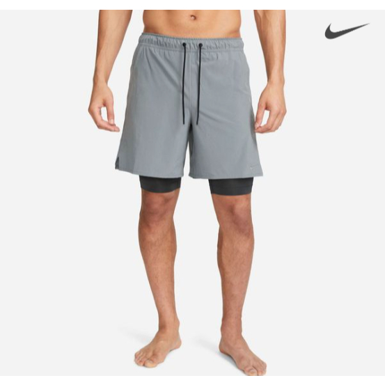 Nike - Quần Ngắn Tập Luyện Nam Divison Unlimited Woven 7In 2In1 Shorts size L