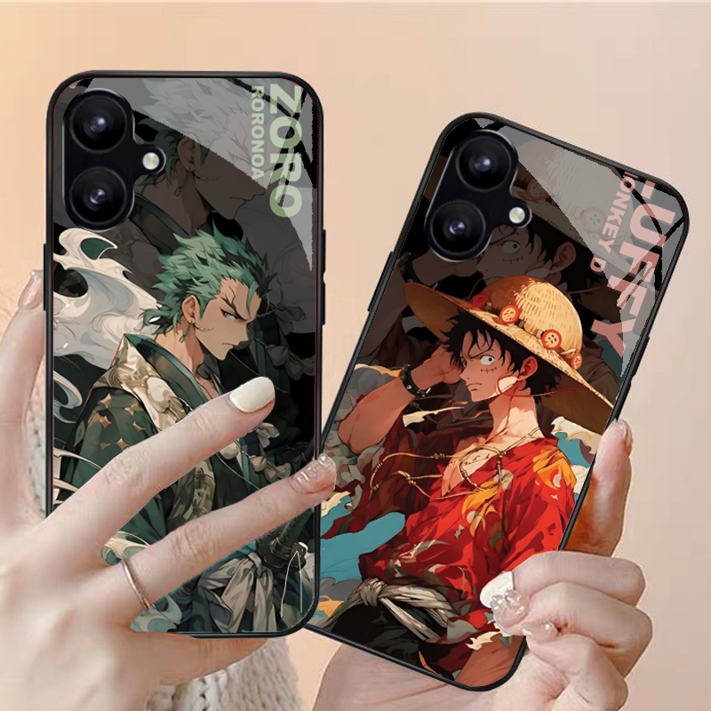 Ốp Lưng cho SAMSUNG GALAXY A06, A06 5G Mặt kính cường lực, cao cấp Họa tiết ANIME