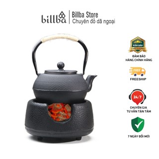 Bếp Gang Đun Nước Pha Trà, Dùng Than Hoặc Cồn , Phù Hợp Nghệ Thuật Trà Đạo Nhật Bản - Billba Store
