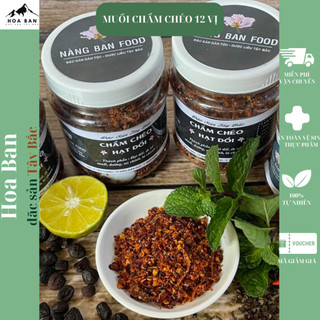 Chẩm chéo 12 vị giã tay của ng Dân Tôc Thái Tây Bắc lọ 300g